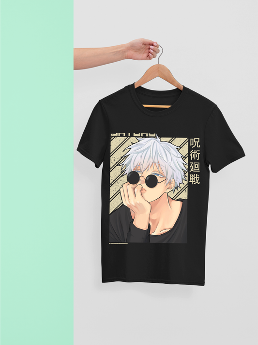 Satoru Gojo – The Coolest Sorcerer | Jujutsu Kaisen Aesthetic Tee
