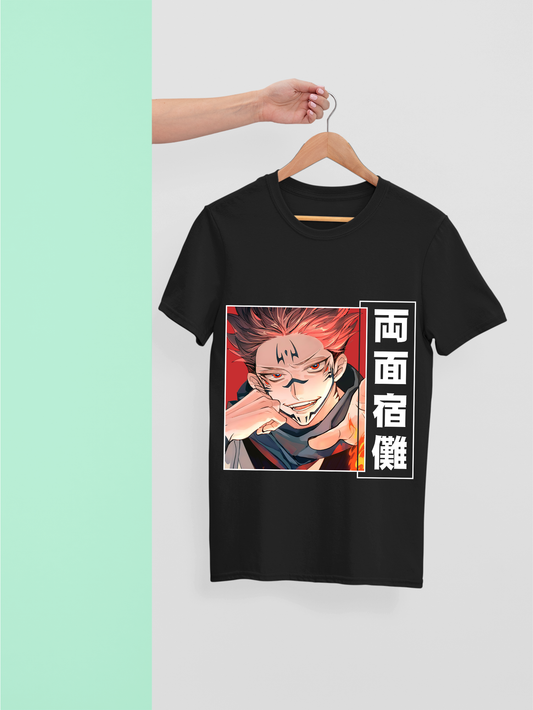 Sukuna – Cursed King Smile | Jujutsu Kaisen Flamecore Tee