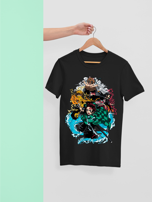 Demon Slayer Core Squad – Breath of the Elements Tee