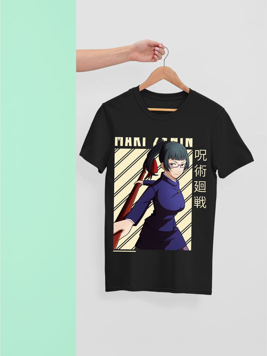 Maki Zenin – No Curse, No Limits | Jujutsu Kaisen Tee