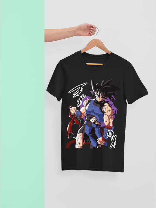 Bardock – Battle-Scarred Saiyan Pride Tee