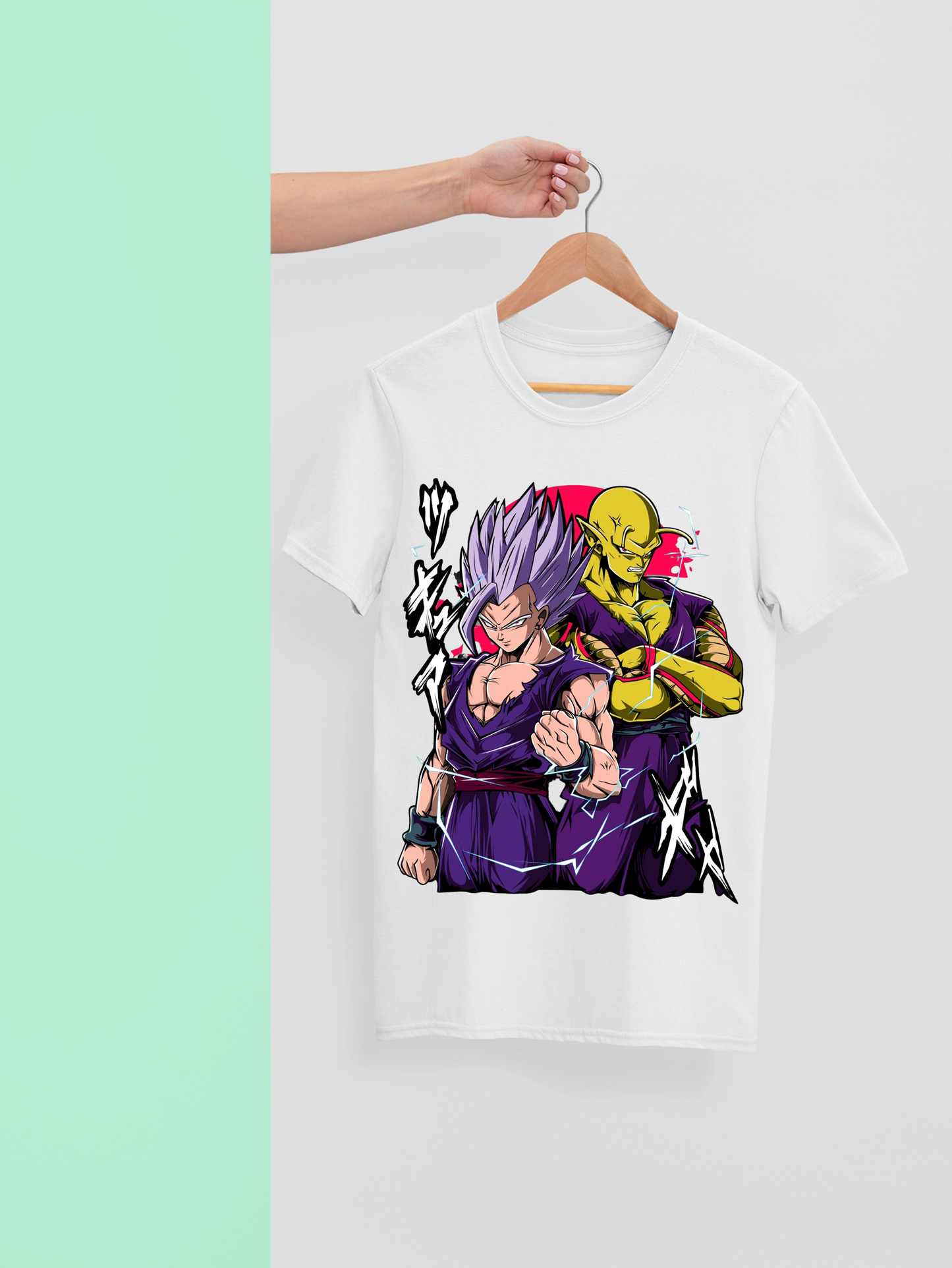 Beast Gohan & Orange Piccolo – DB Super Power Duo Tee