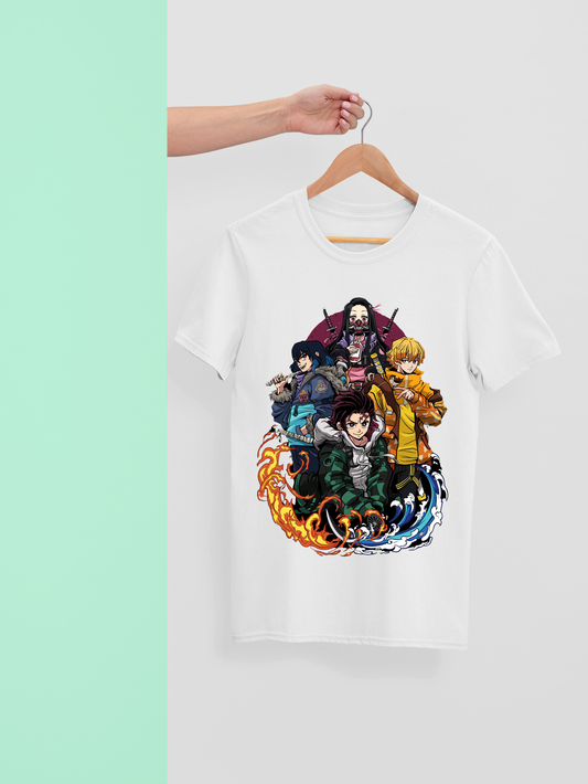 Demon Slayer Drip Squad | Modern Streetwear Edition Tee