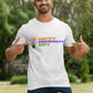 Tricolor Handprint T-Shirt – Indian Flag Edition