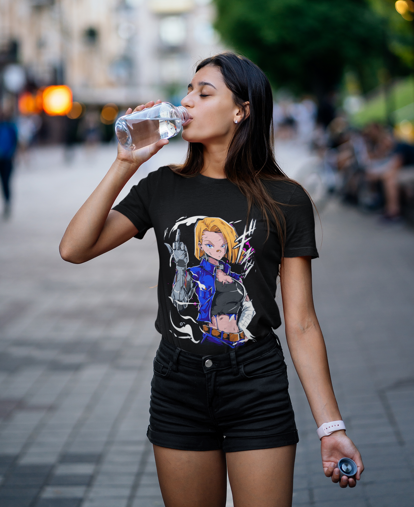 Android 18 – Ruthless Rebel Tee