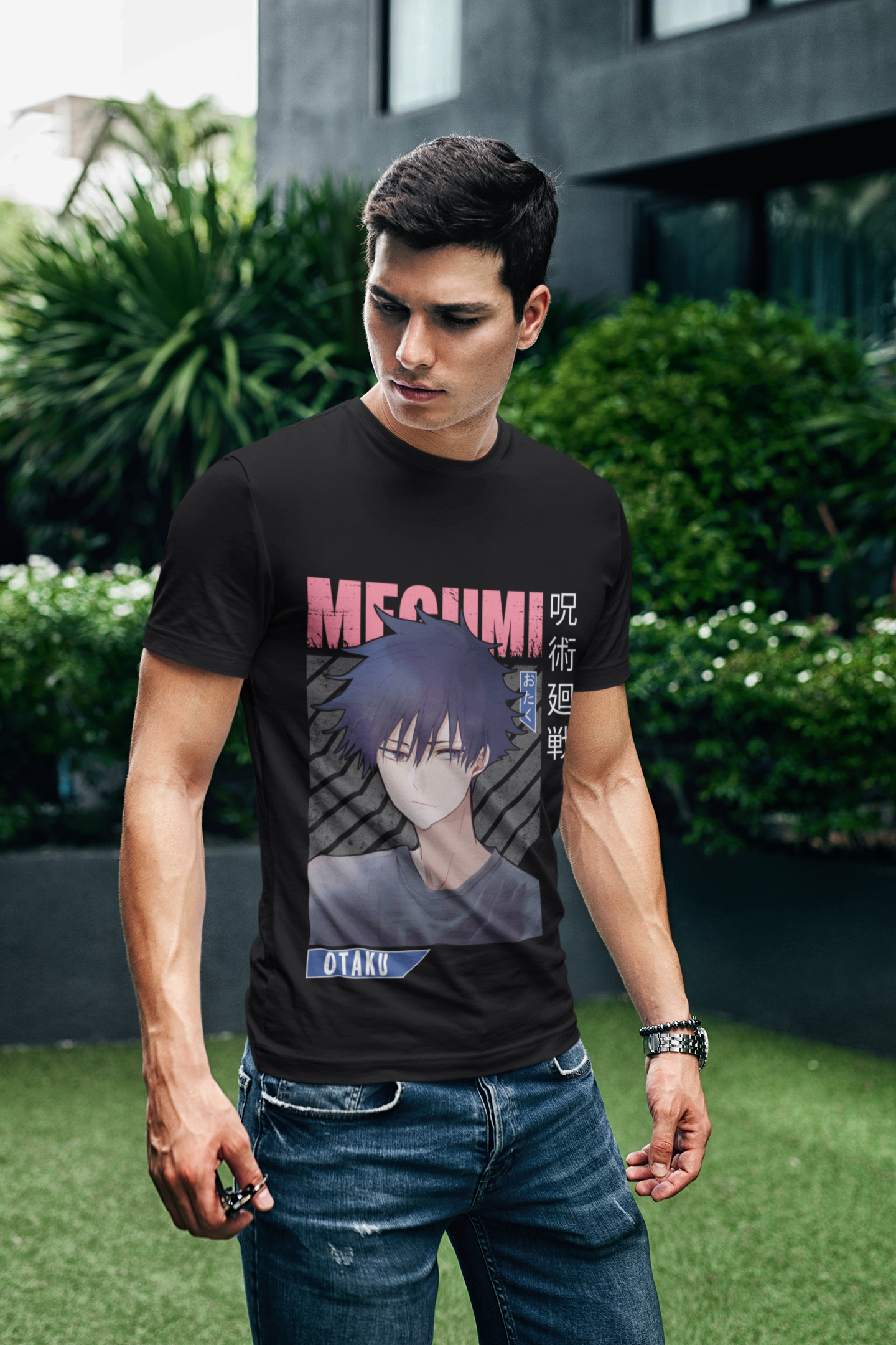 Megumi Fushiguro - Calm Before the Curse | Jujutsu Kaisen Aesthetic T-Shirt