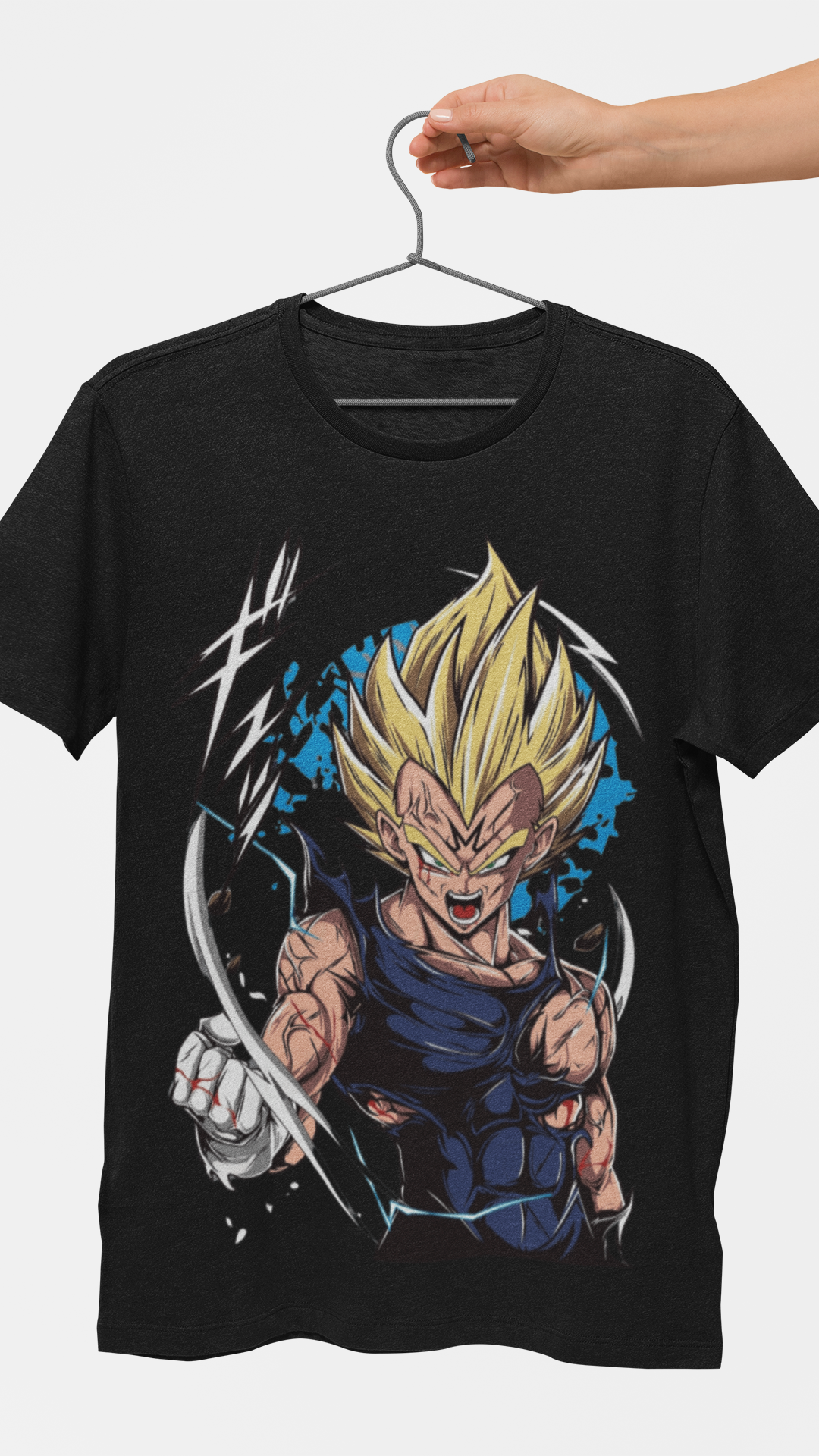Majin Vegeta – Pride Unleashed | Dragon Ball Z Fury Tee